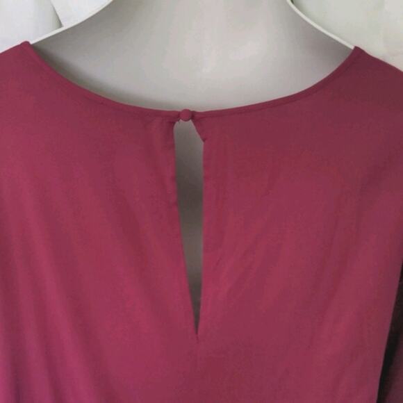 TORRID Pink Challis Tiered Skater Dress Plus 4X - Picture 7 of 9